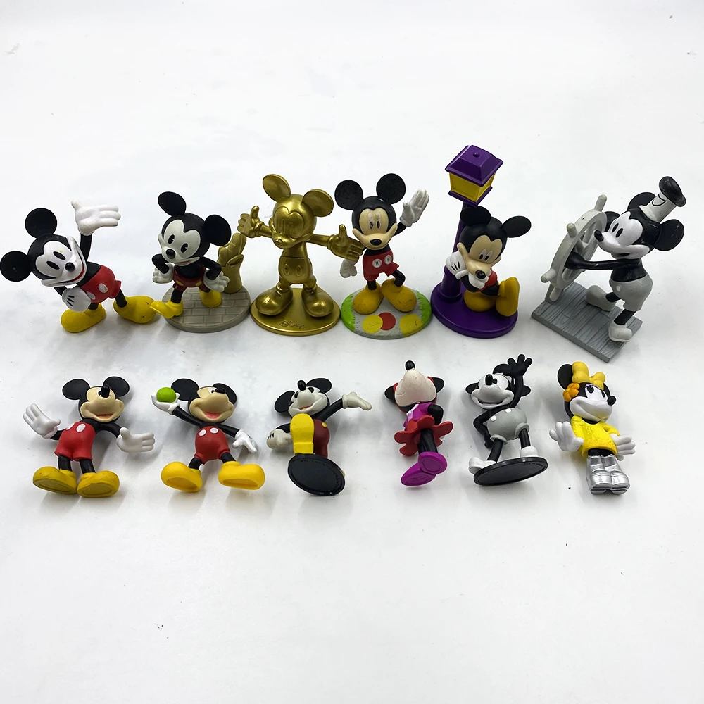 Fashion Welcome Minnie Mouse Action Figure Mickey Statue Collection  Advanced Room Decoration Simple Modern Ornaments Model Toys - AliExpress