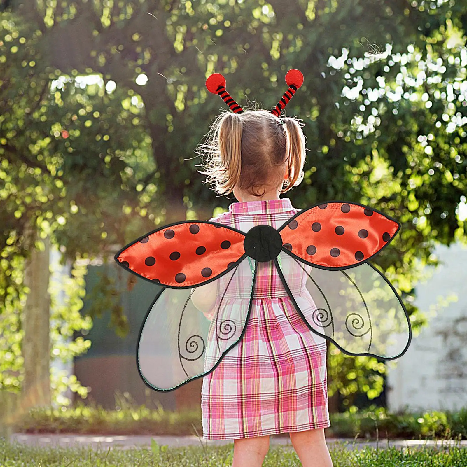 Lady Bug Wing Costume Accessories for Women and Girls Girls Costume Accessories Cloth Insect Costume Women Insect