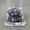 Natural grape agate mineral specimen + box sie 3.4 cm + healing quartz crystals and stones rock gemstone 6