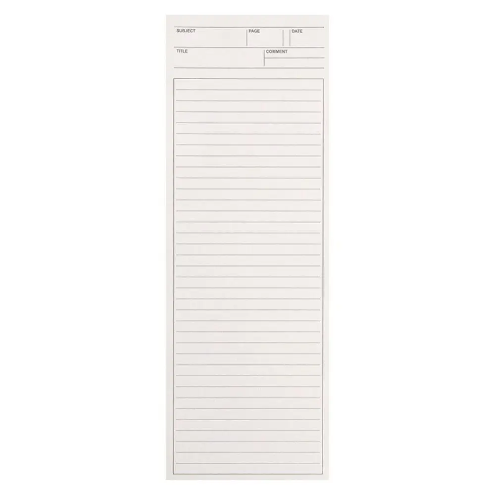 Einfache nicht klebrige lange Notizblock 50 Blatt Briefpapier Notizblock Notiz papier Geschenk – Detail 9