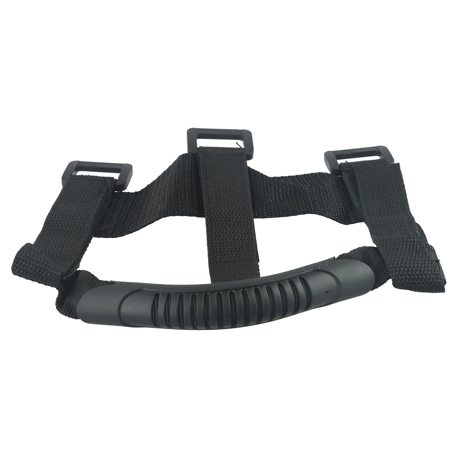 

Skateboard Braces Hand Carry Strap Storage Strong Hook Travel 20x18x2cm Black Canvas + ABS Loop Fastening Brand New