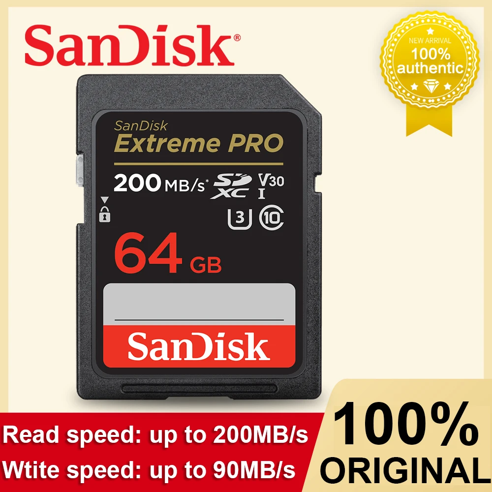 Continentaal bagageruimte rooster SanDisk Extreme PRO Memory Card SD card 64GB 512GB 128GB 256gb 32gb Memory  Card U3 4k High Speed Class 10 170MB/s V30 for camera|Memory Cards| -  AliExpress