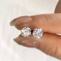 0.1 carat Moissanite