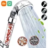 XIAOMI New 3 Functions High Pressure SPA Shower Head Water Saving Handheld Rainfall Bathroom Accessories Anion Filter Shower 1