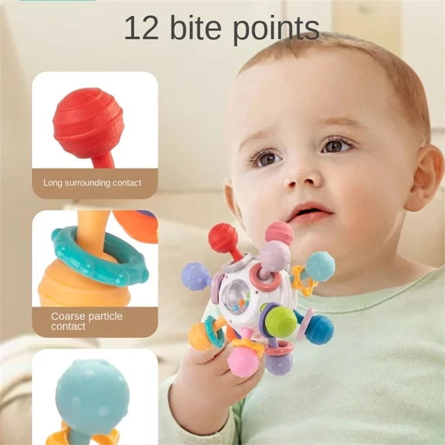 Actividades Montessori de 6 meses  Juguetes para bebés de 12 meses  Montessori-Juguetes sensoriales para bebés-Aliexpress