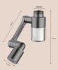 New 1440° Rotating Water Purification with Filter 2 Modes Metal Faucet Spray Head Kitchen Washbasin Extension Tap Aerator Univer 6