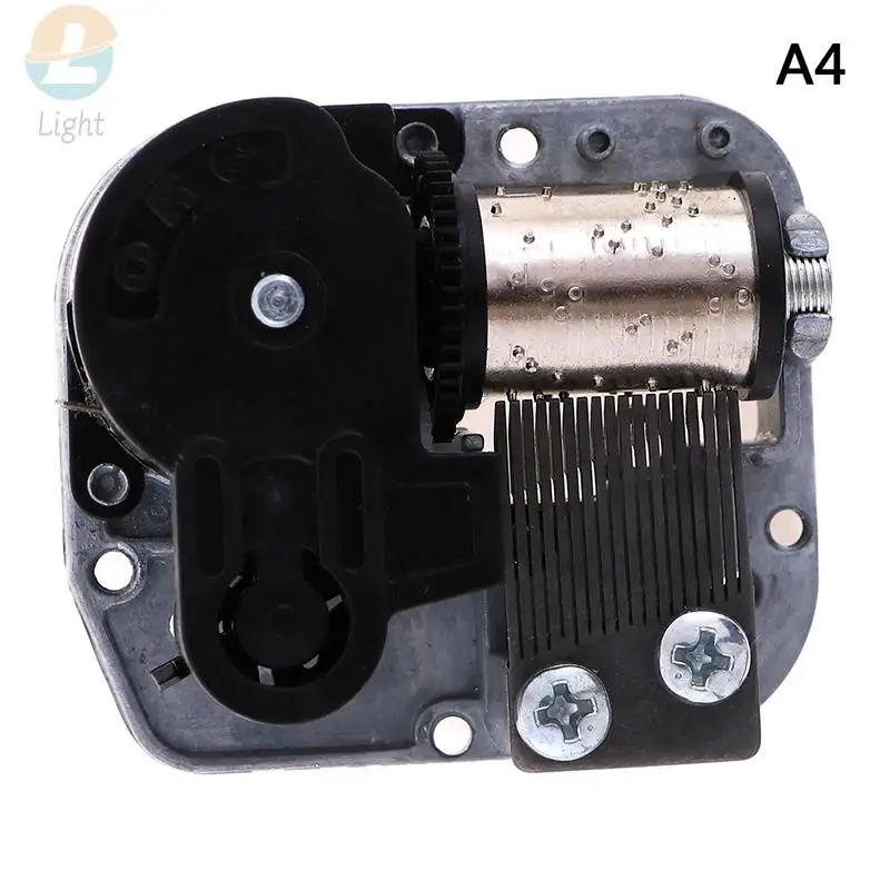 7 Songs Mechanical DIY Windup Music Box Sankyo Musical Movement + Screws + Key Christmas Gift Ornament Gift Box Accessories 5
