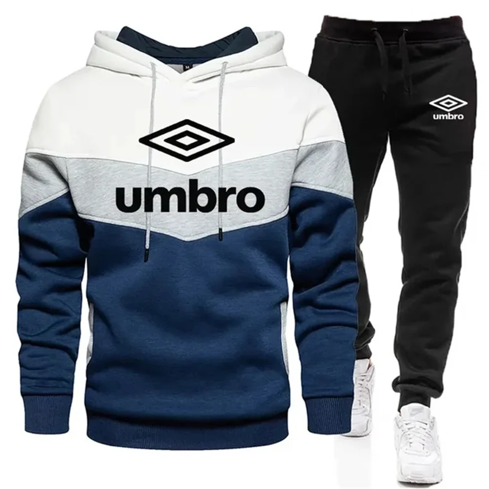 

Men Tracksuit Umbro Sportswear Suits Two Piece Set Sweatpants Male Hoodies Sweatsuit Sports Suits Husband Jogging Suit