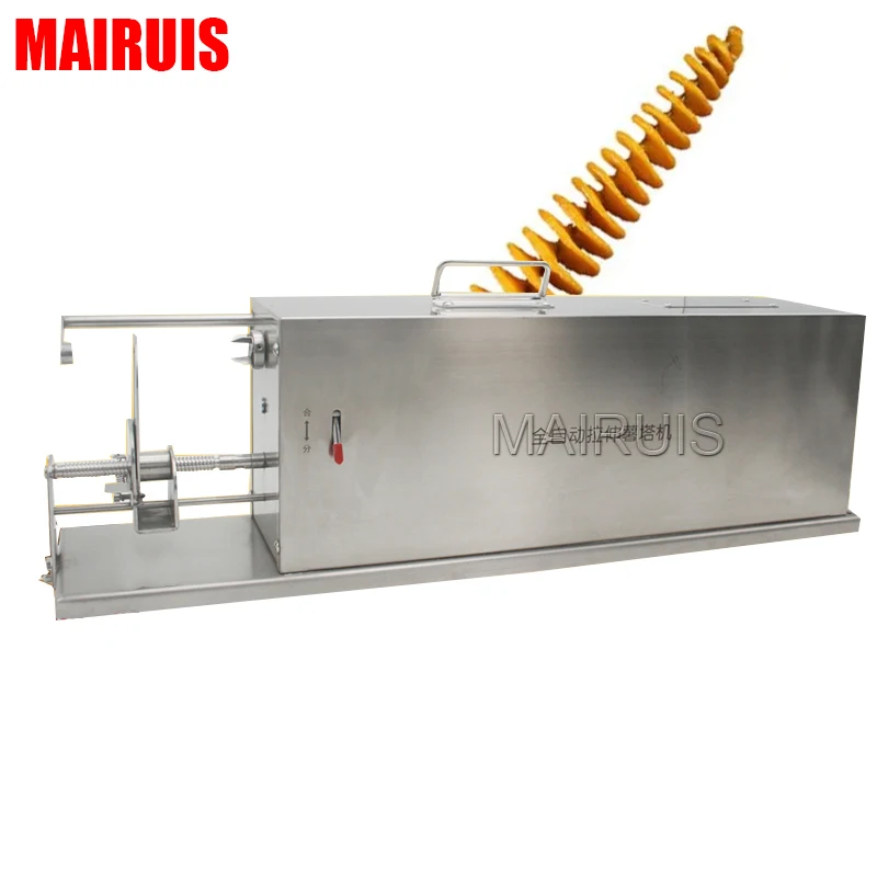 

Electric Potato Spiral Cutter Twist Potato Cutting Machine