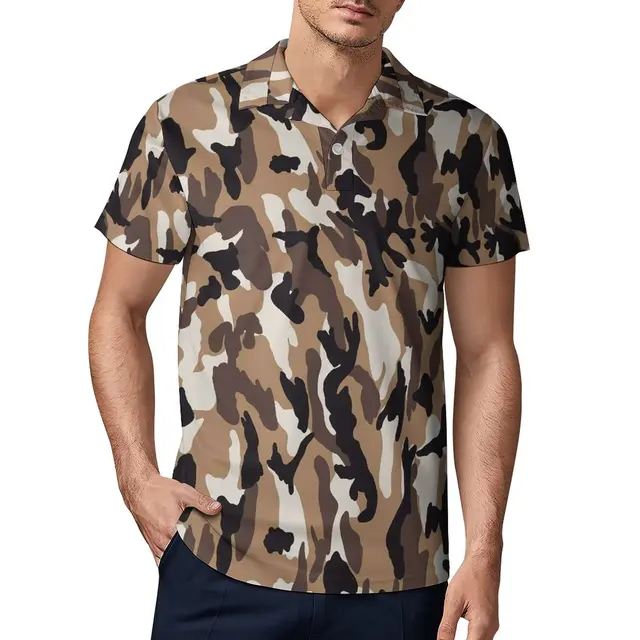 Zuidoost parlement neerhalen Camouflage Polo Shirt Men | Design Camouflage Shirt | Camouflage Polo  Military - Classic - Aliexpress