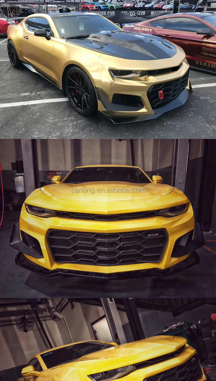 Hot Selling ZL1 Style Car Body Kits Front Bumper for Chevrolet Malibu XL 2016-2019 ABS Material Exterior Parts