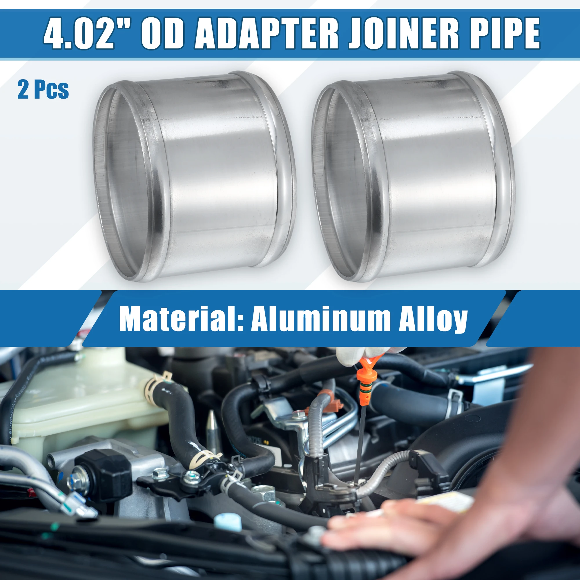 UXCELL 2PCS 27mm-97mm ID 32mm-102mm OD ڵ  ̳   76mm  Ŀ Ʃ  ˷̴ ձ