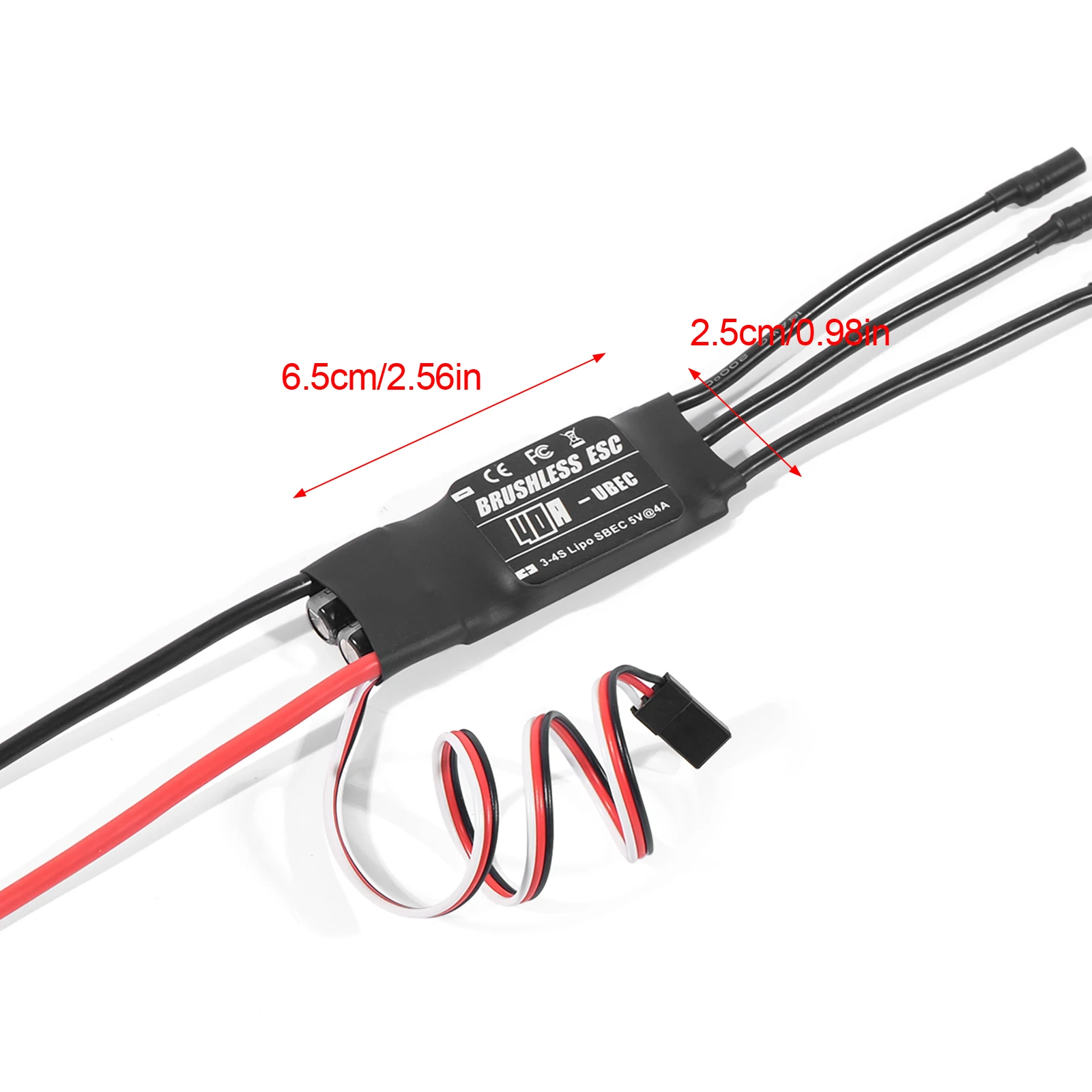 ESC Brushless 30A 40A 50A 60A 80A pour Drone RC Multicopter