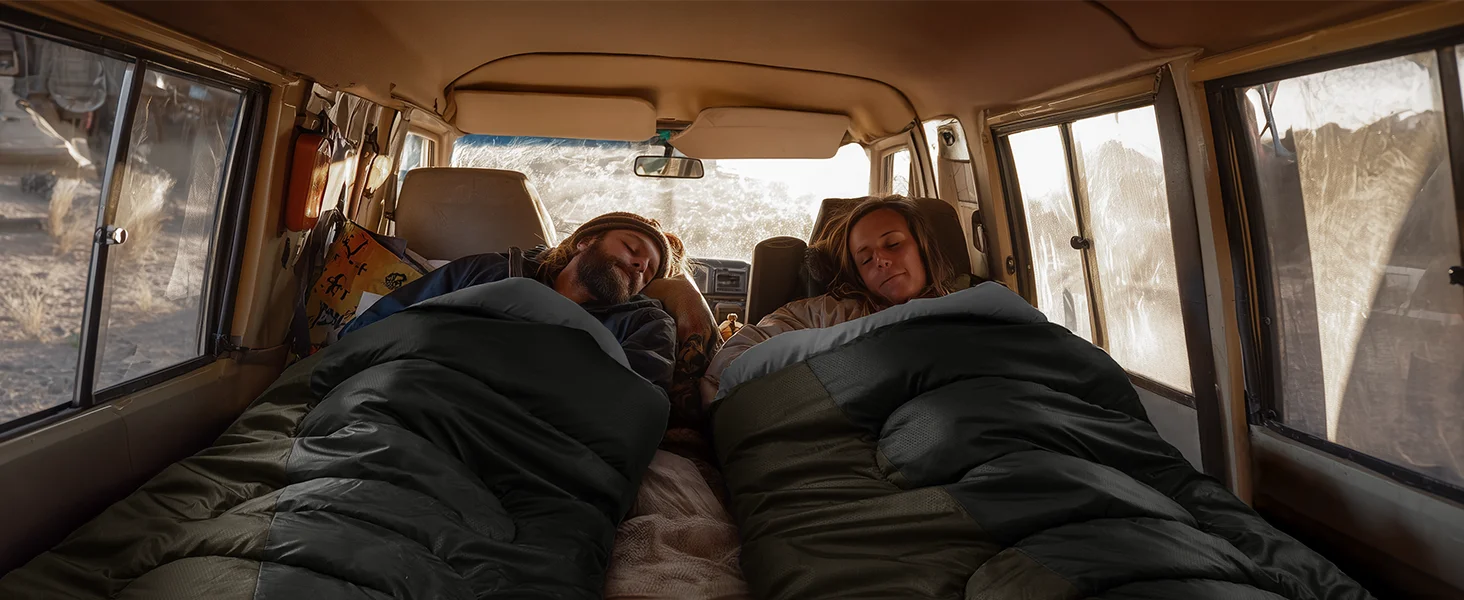 sleeping bags