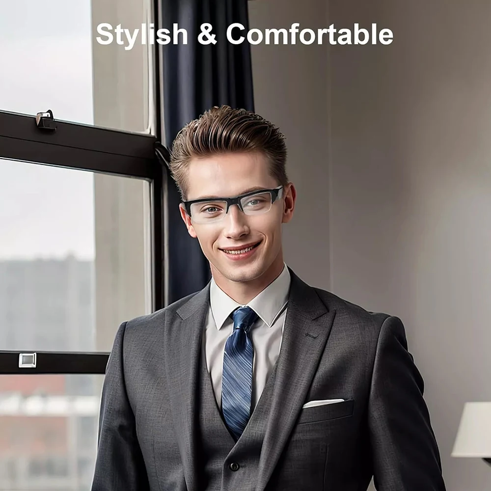 Intelligent Video Glasses, Equipped with Ultra-High Definition 4K Mini Camera, Capable of Recording Videos and Playing Music 6