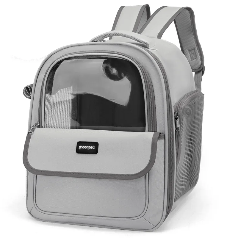 Factory Cat Bag Double shoulder Pet Backpack Large capacity portable cat backpack Oxford cloth cat backpack