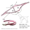 Fashion Small Dog Cat Harness Leash Adjustable Vest Collar Puppy Outdoor Walking Chihuahua Terrier Schnauzer Dogs Accessoires 2
