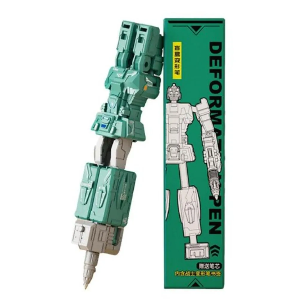 Wear Resistant Robot Deformation Pen Portable Non-toxic ABS School Office Supplies Stationery Gel Pen Children 5
