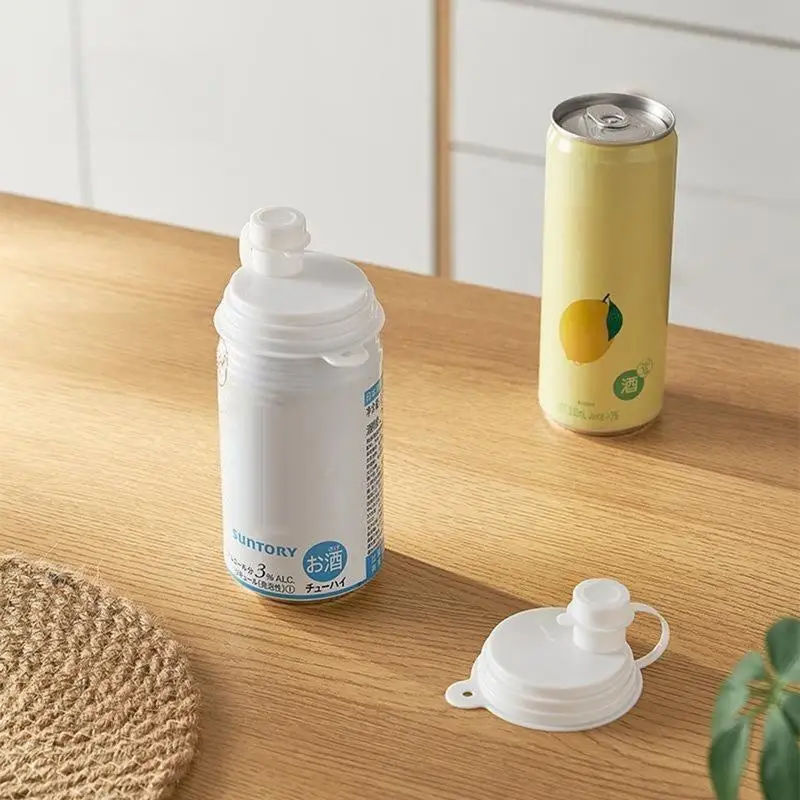 Soda Can Lids Portable Dustproof Canning Lids Reusable Beverage Can Lid For Soda Beer Energy Drink Cans
