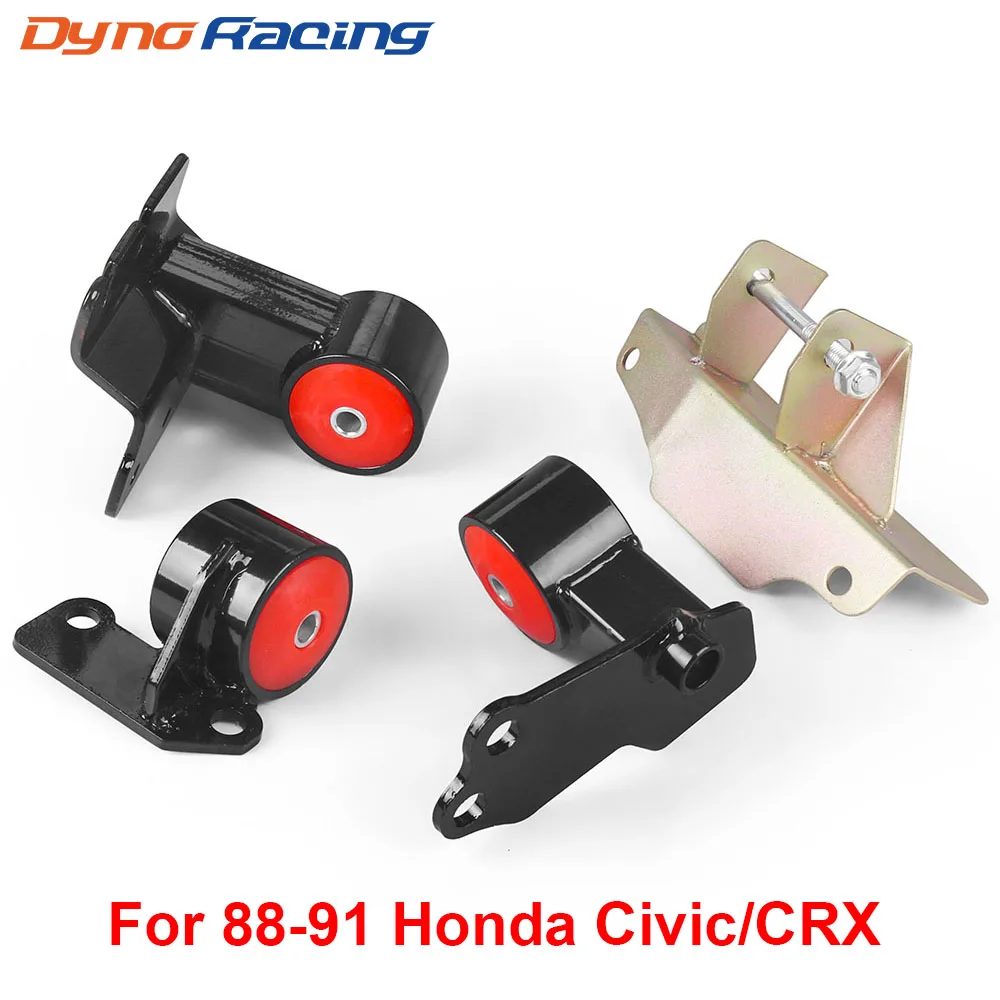 D15/D16 TO H22/H23 Engine Motor Mount Swap ForHonda EF Civic/CRX H-Series 88-91