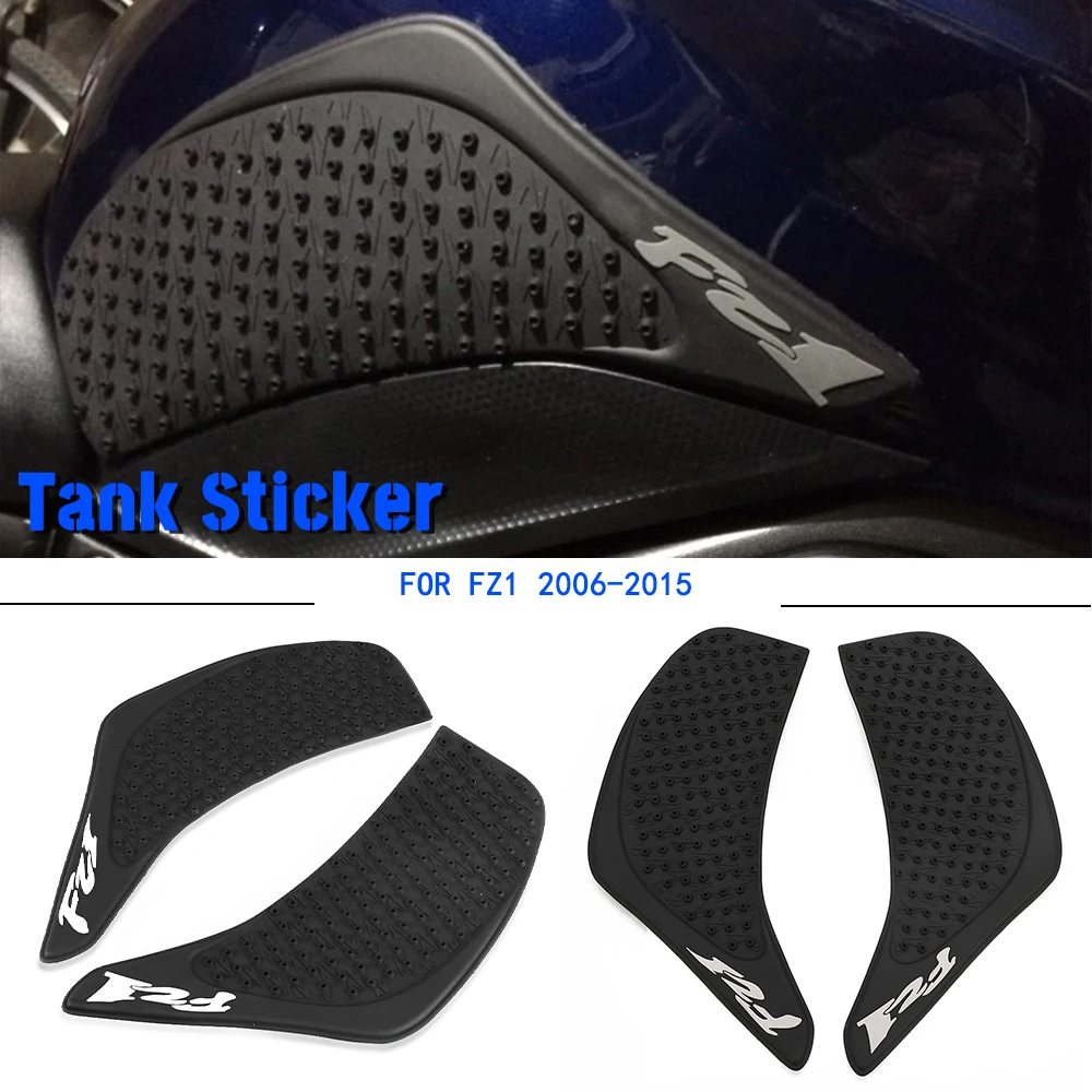 

Motorcycle For Yamaha FZ-1 FZ 06-15 FZ1 2014 2013 2012 Anti Slip Tank Pad 3M Side Gas Knee Grip Traction Pads Protector Stickers