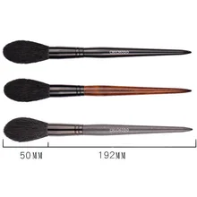 

1PC Professional Goat Hair Face Makeup Highlighter Blending Brush Long Handle Blush Brush Concealer Brush Beauty Makeup Tools