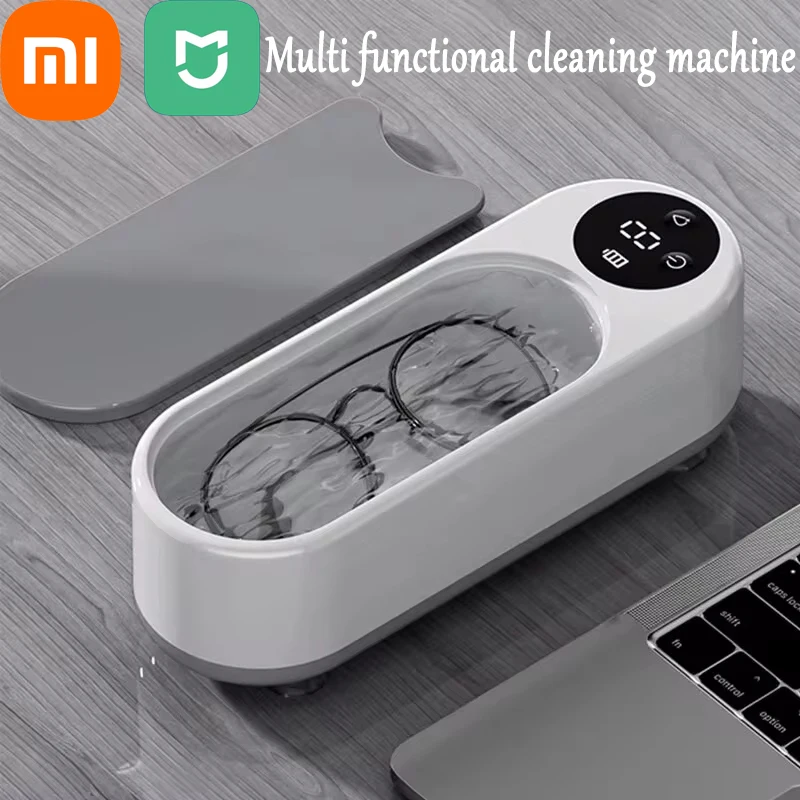 Xiaomi MIJIA Vibration Ultrasonic Glasses Cleaning Machine Household Appliances Watches Function Timer Cleaning Machine 450ml 1