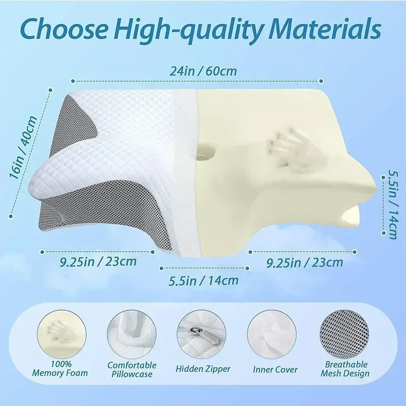 Butterfly Cervical Memory Pillow 6