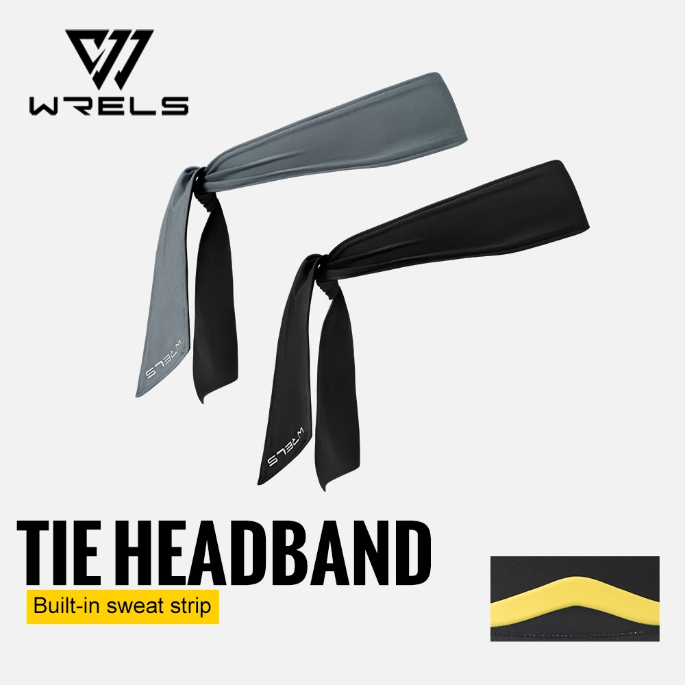 WRELS Lauf-Stirnband Channel the Sweat Bandana, schnell trocknende Schweiß-Kopfbedeckung, atmungsaktive Outdoor-Stirnbänder, Basketball-Kopfbinde