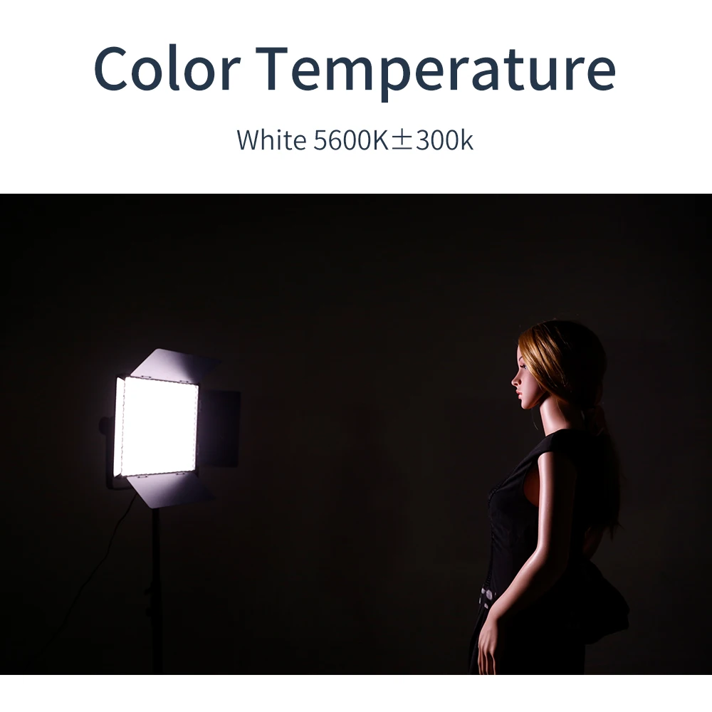 3PCS Godox LED1000W 5600K LED 라이트 키트 3PCS 2.8m 라이트 스탠드 비디오 연속 라이트 키트 어린이 비디오