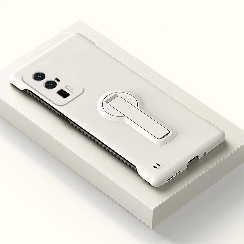 Ultra-Slim Frameless Phone Case with Rotating Stand Holder