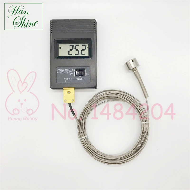 Generic Thermocouple De Type K M6/M8 Vis Type Petit Thermocouple, Instrument De Température Sonde De Capteur Argent - Prix Pas Cher | CI