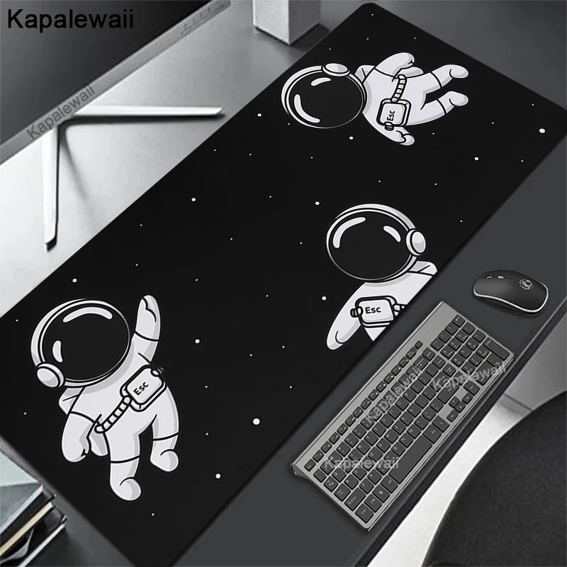 

Mouse Pad Astronaut Space Deskmat Playmat Laptop Japan Anime Gaming Keyboard Rubber Pad XXL Pad on The Table Mouse Mat Pc Rugs