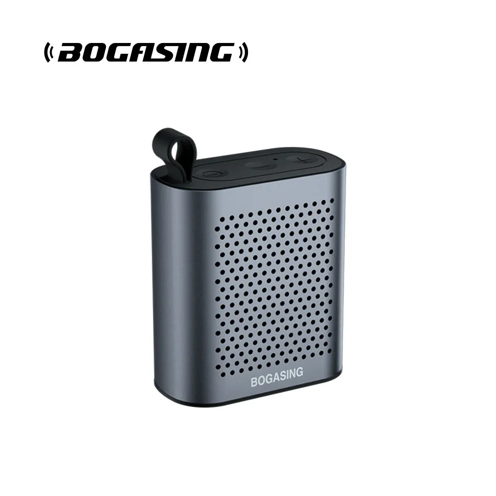 

BOGASING S6 Portable Speaker Mini Wireless Bluetooth 5.0 Speaker 15W IPX7 Waterproof Super Bass 24-Hour Playtime Built-in Mic