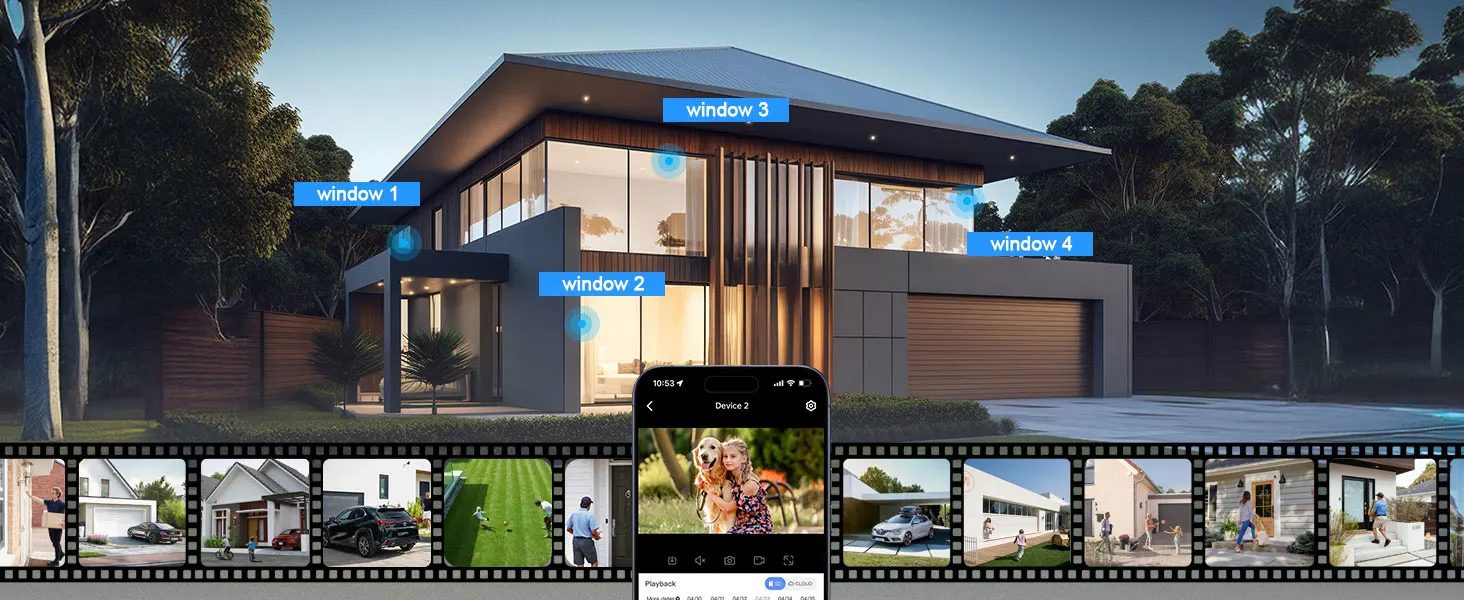Demonstration of 2K video footage quality