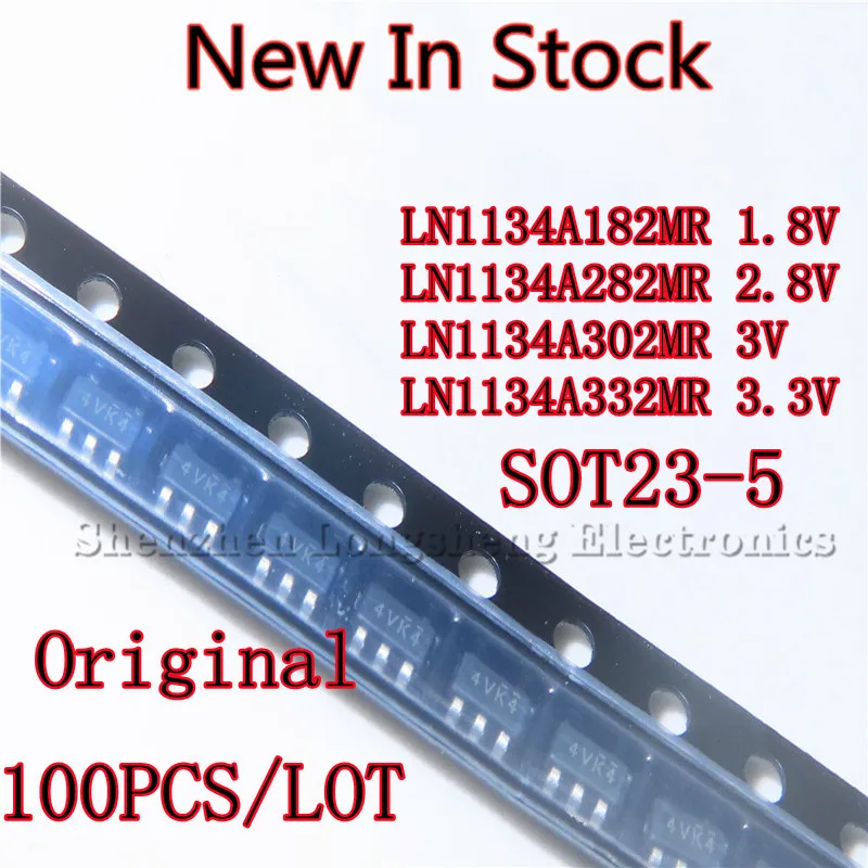 

100 шт./лот LN1134A182MR 1,8 V 4VK4 LN1134A282MR 2,8 V LN1134A302MR 3 V LN1134A332MR 3,3 V SOT23 регулятор напряжения, новая модель