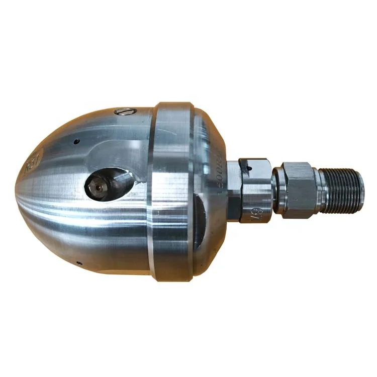 5인치 배저 노즐 엘보우 파이프 고압 물 분사 청소 노즐