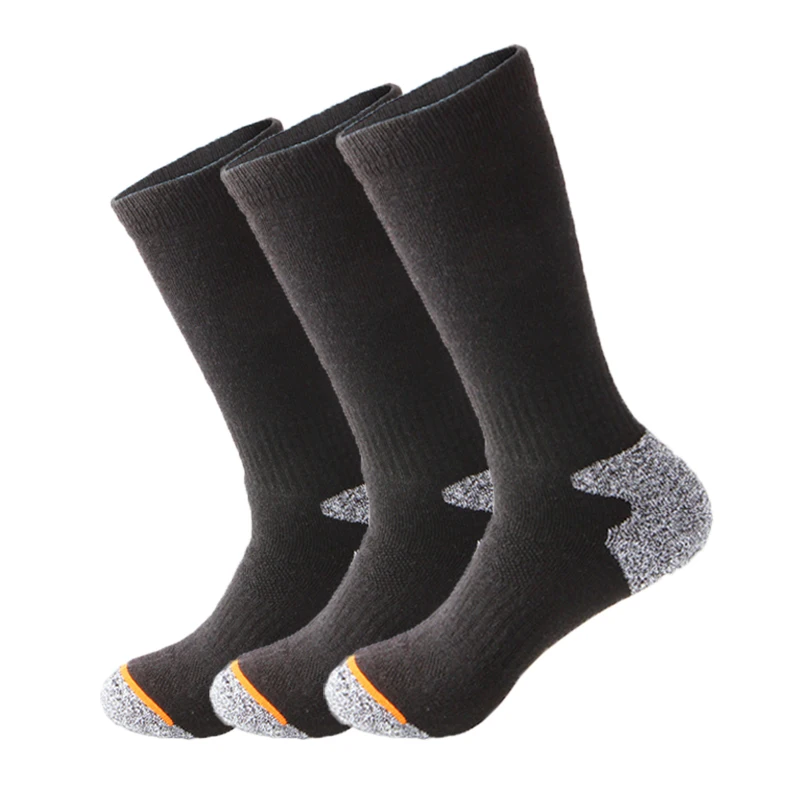 Mens Socks Merino Wool Socks Cycling Moisture Wicking Outdoor Hiking Cushion Crew Woolen Sock Thermal Warm Breathable mens socks