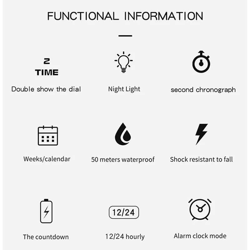 SANDA Brand G Style LED Digital Watch Women Sport Chronograph Lady Quartz Wristwatch 50m Waterproof Female Girl Electronic Clock 3