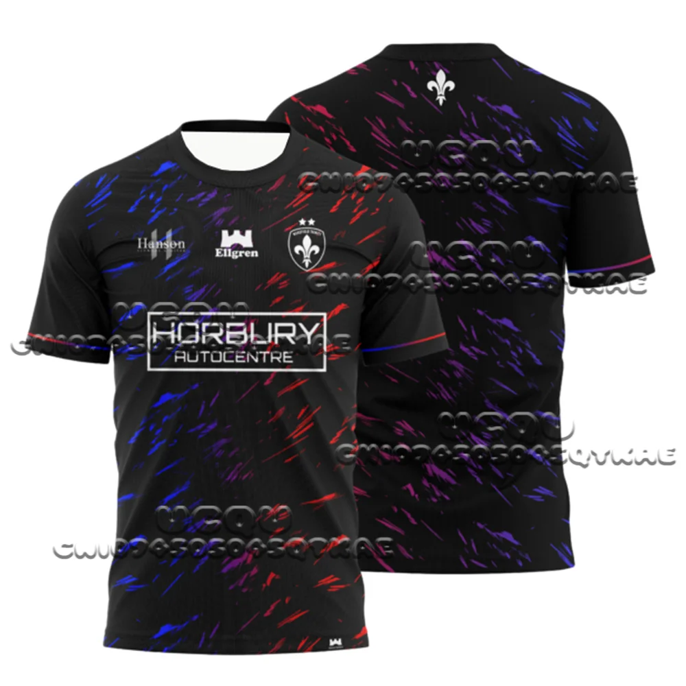 Rugby hombres y mujeres WAKEFIELD TRINITY ropa deportiva Inglaterra moda manga corta suelta transpirable camiseta