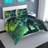 Hot Game World of Warcraft Tribal Flag Logo Duvet Cover Set with Pillowcases 3d Bedding Set Bed Linen Bedclothes Twin Queen King 5