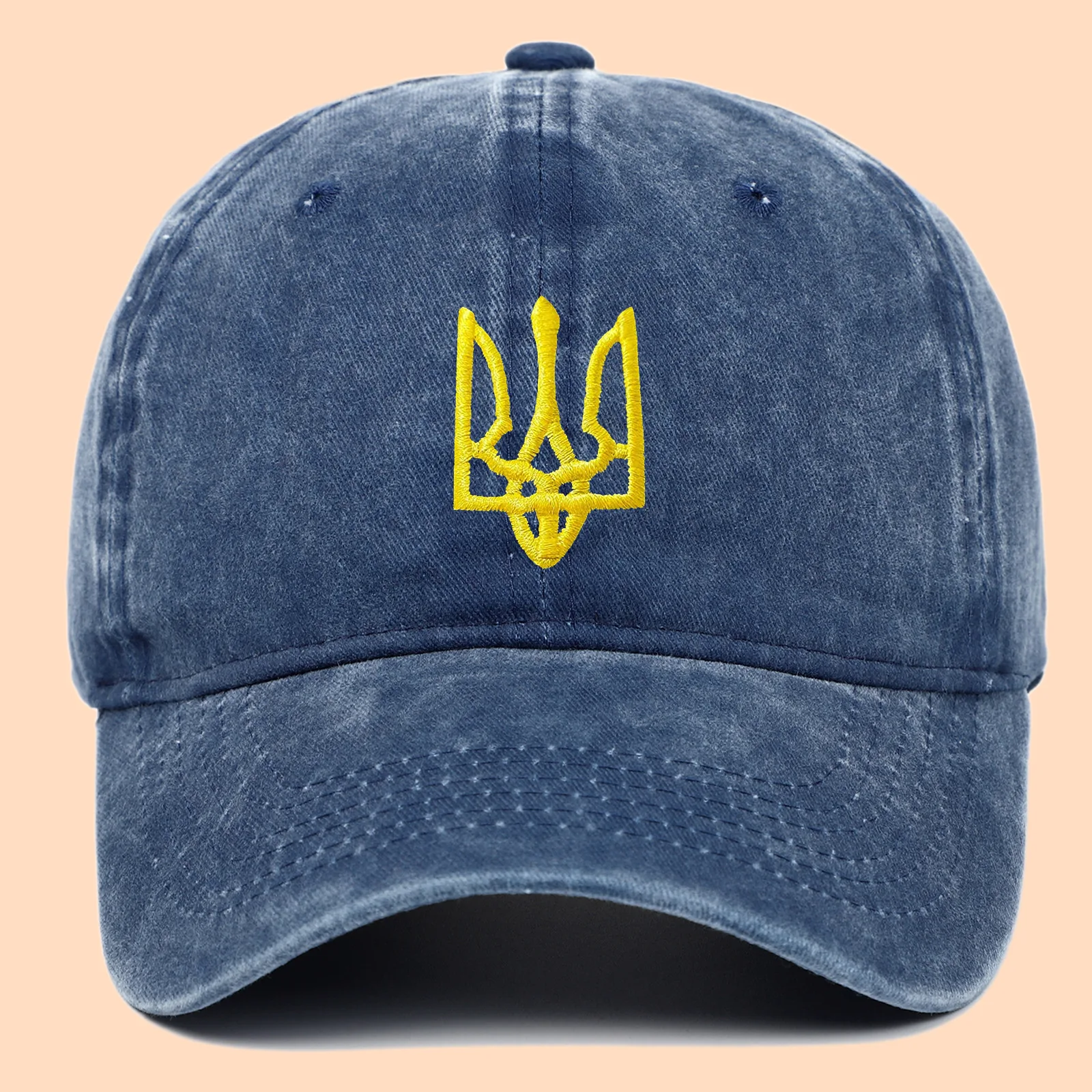 Ukrainian Baseball Cap Men Cotton Cool Ukraine Hat Women Unisex Peaked Caps Summer Outdoor Sunscreen baseball sun Hat 3