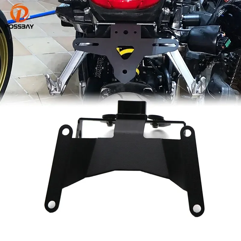 

Rear License Plate Holder Fender for Honda CB650R CBR650R 2019-2022 Kentekenplaat Houder Motorcycle Accessories Aluminum Alloy