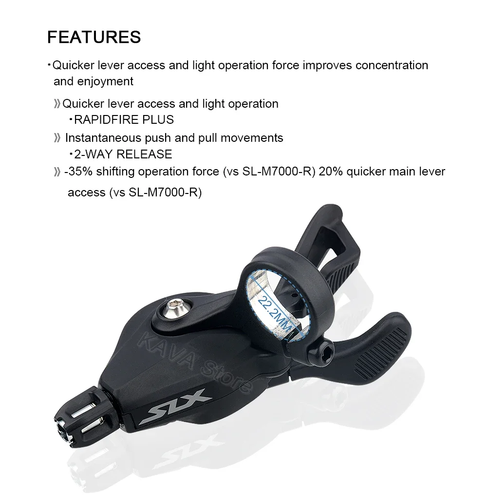 Shimano-deoreslx m7100 12s groupset,12v,x12 m6100,126リンク
