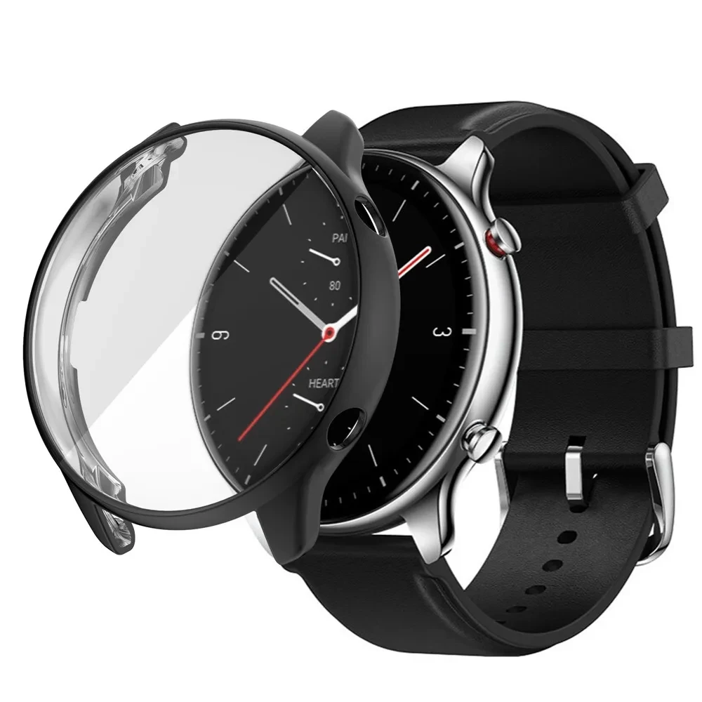 Watch Protective Cover Case Screen Protector For Amazfit GTR 2e GTR2 Smart Watch TPU