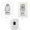 Hanging Vacuum Bags Space Saving Clothes Compression Storage Bag Reusable Empty Pump Bags Clothes Wardrobe Quilt Vacuum Pack 6