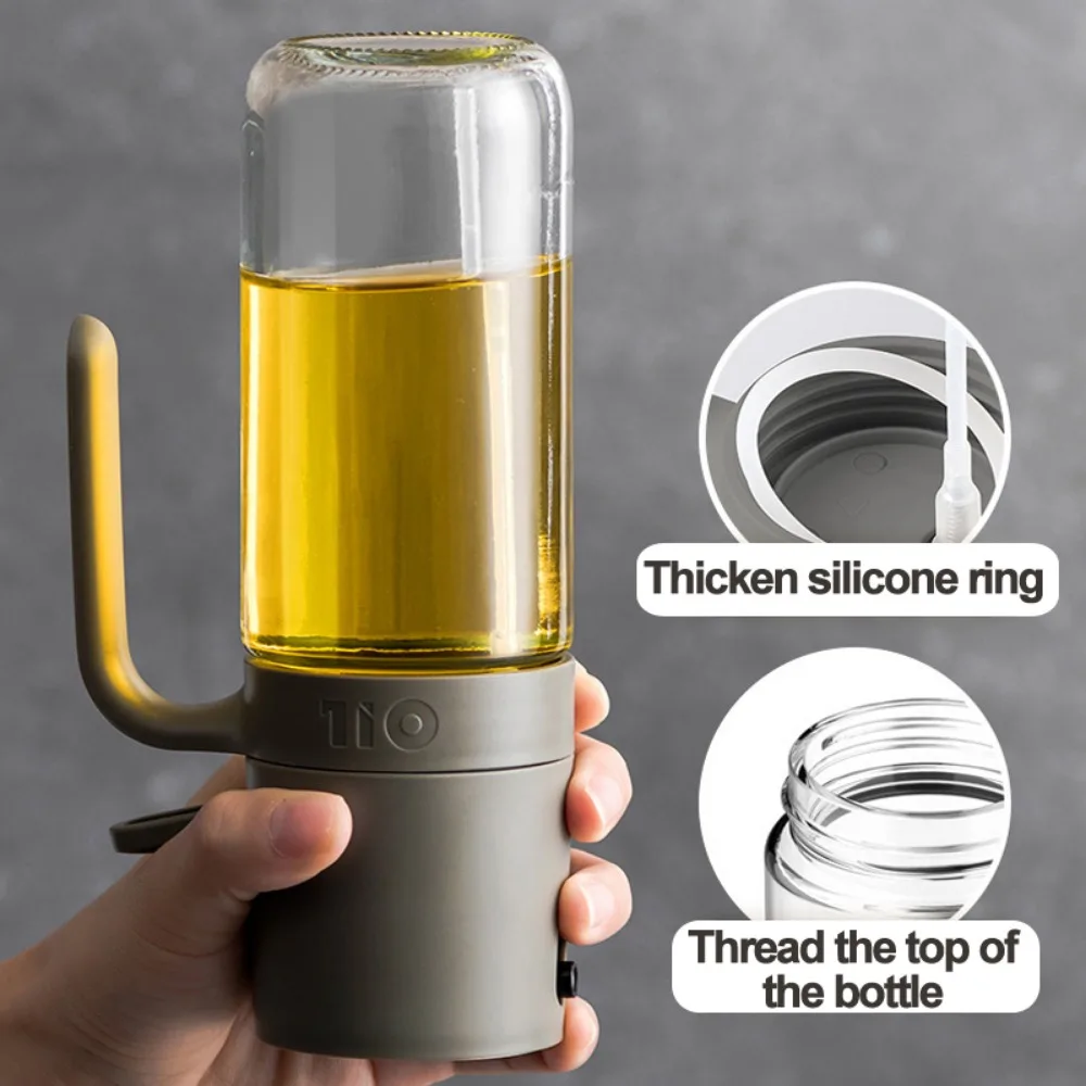 Kitchen Oil Spray Bottle Edible Oil Sprayer Glass Bottle Camping BBQ Cooking Baking Condiment Spray Container oil spray bottle