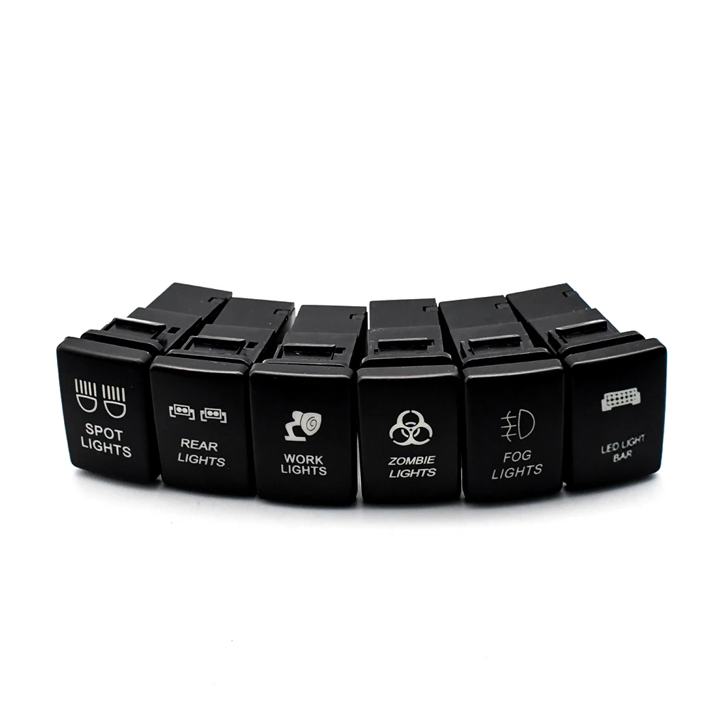 12V-Blue-LED-Light-Illuminated-Switch-On-Off-Push-Button-Signal-Lamp ...