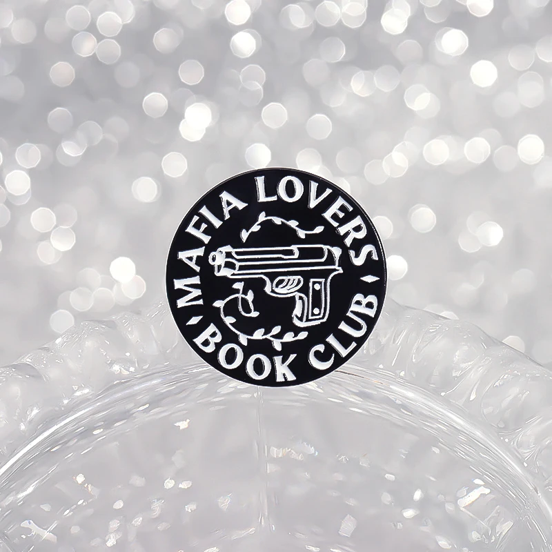 Dark Romance Emaille Pin Enemies To Lovers Book Club Slow Burn Broschen Revers Rucksack Abzeichen Punk Leseschmuck Zubehör – Detail 3