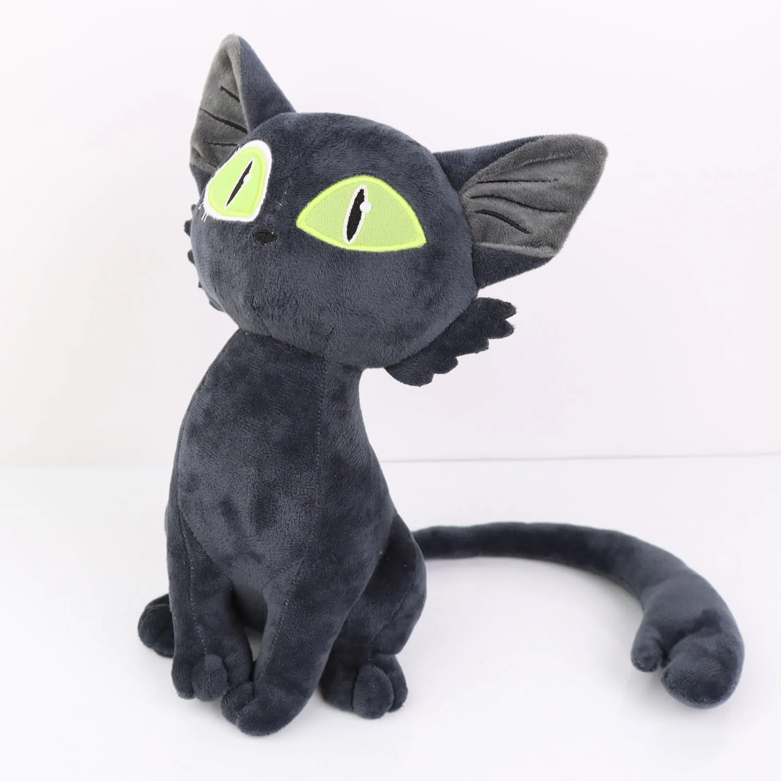 29cm Suzume no Tojimari Plush Sadaijin Black Cat Animation